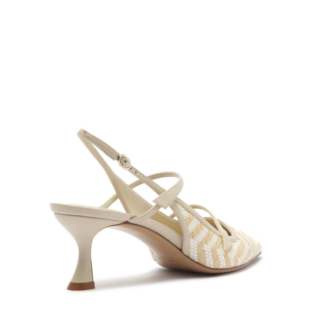 Tita Raffia Zig 60 in Eggshell