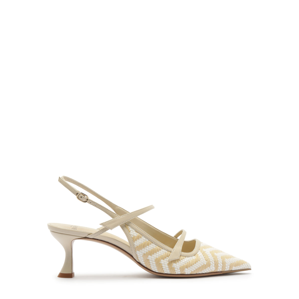 Tita Raffia Zig 60 in Eggshell