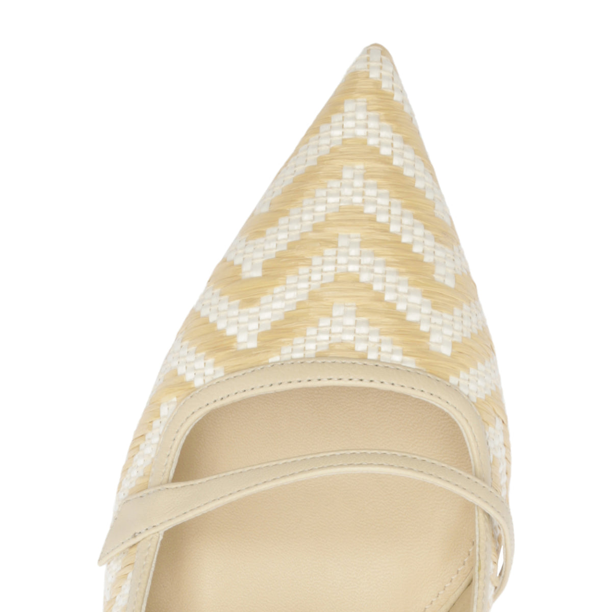 Tita Raffia Zig 60 in Eggshell