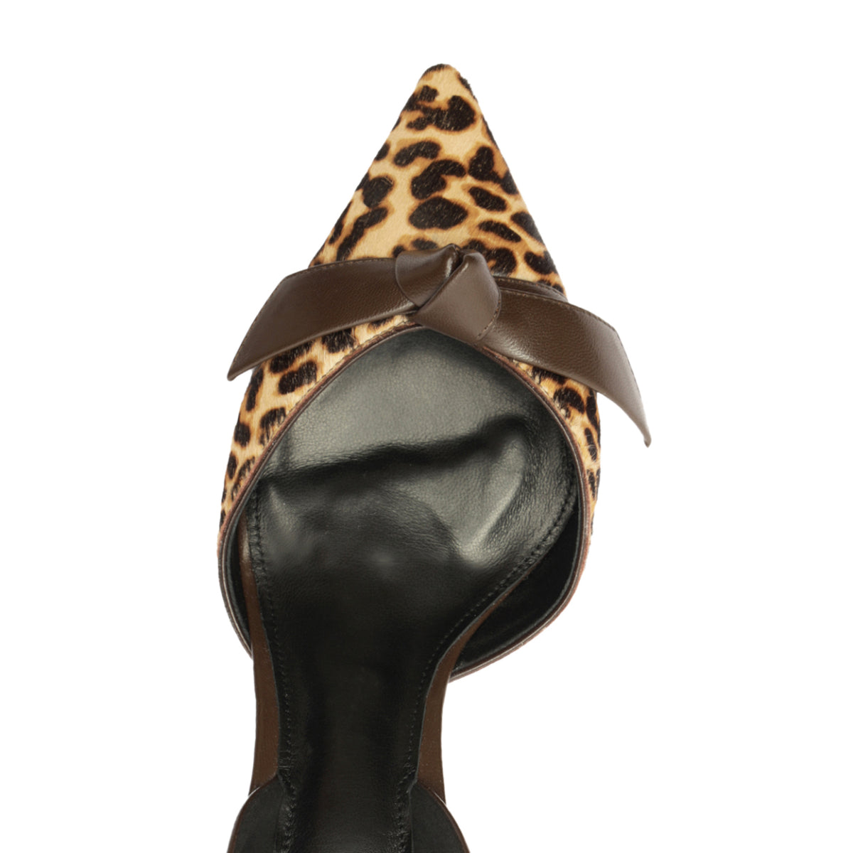 Clarita Bell Slingback 60 in Leopard