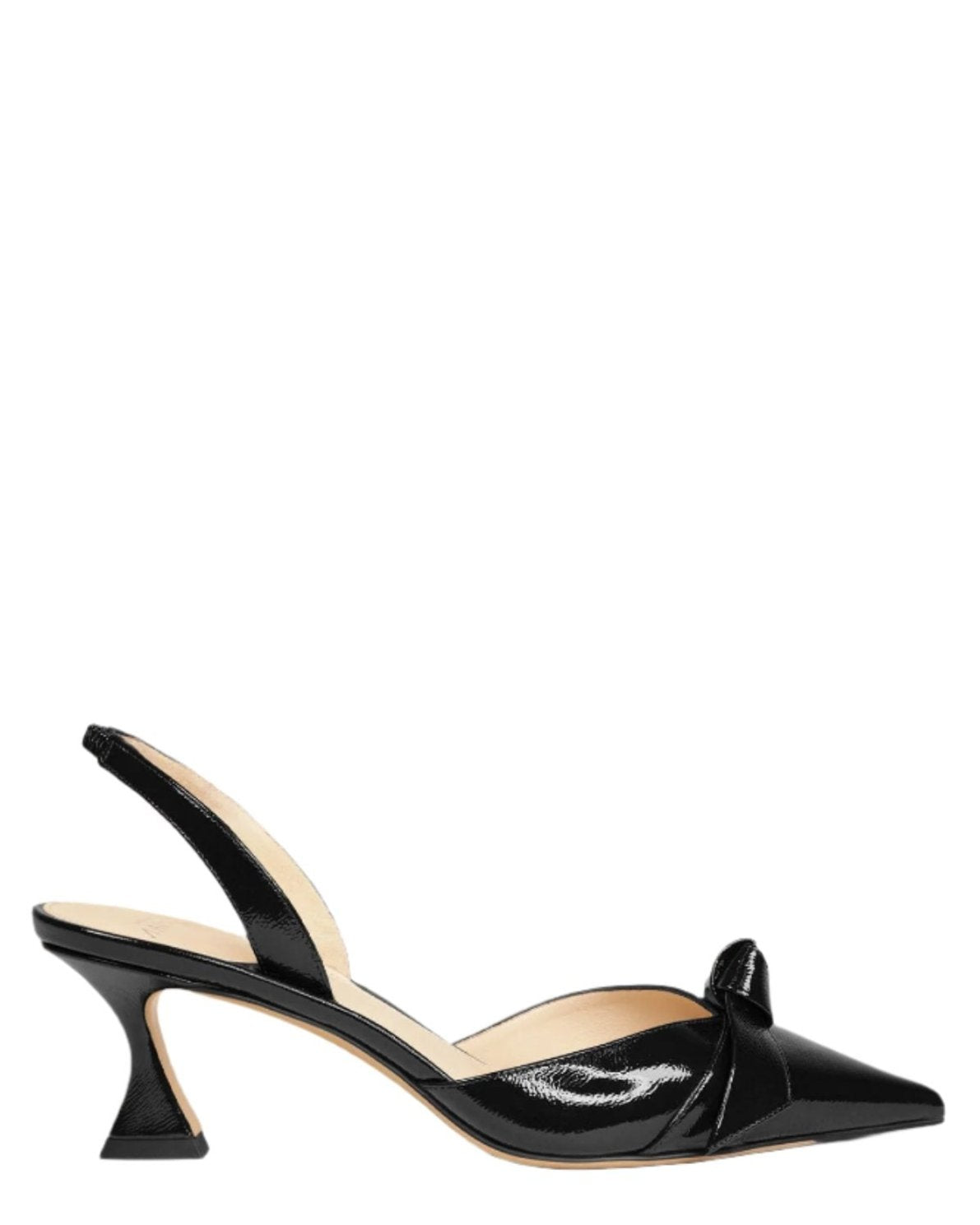 Clarita Bell Slingback 60 Pump in Black