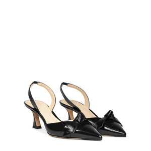 Clarita Bell Slingback 60 Pump in Black