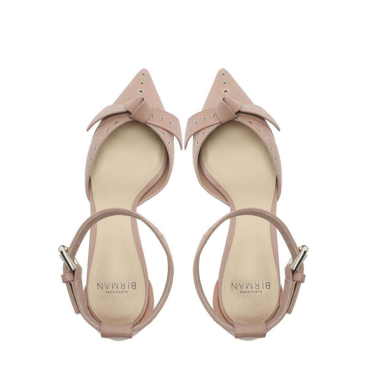 Clarita Buckle Mini Eyelet 60 in Light Mauve