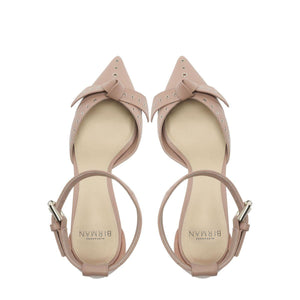 Clarita Buckle Mini Eyelet 60 in Light Mauve