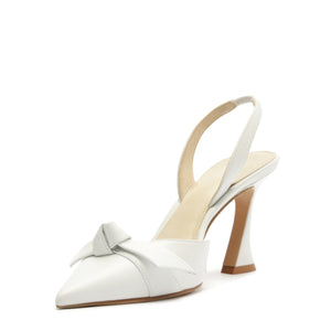 Clarita Bell Slingback 85 in White