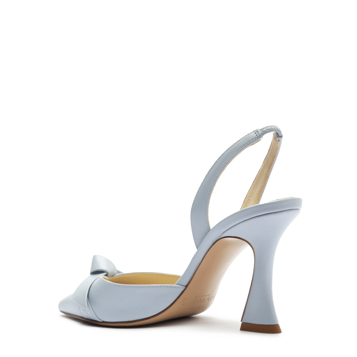 Clarita Bell Slingback 85 in Serene Blue