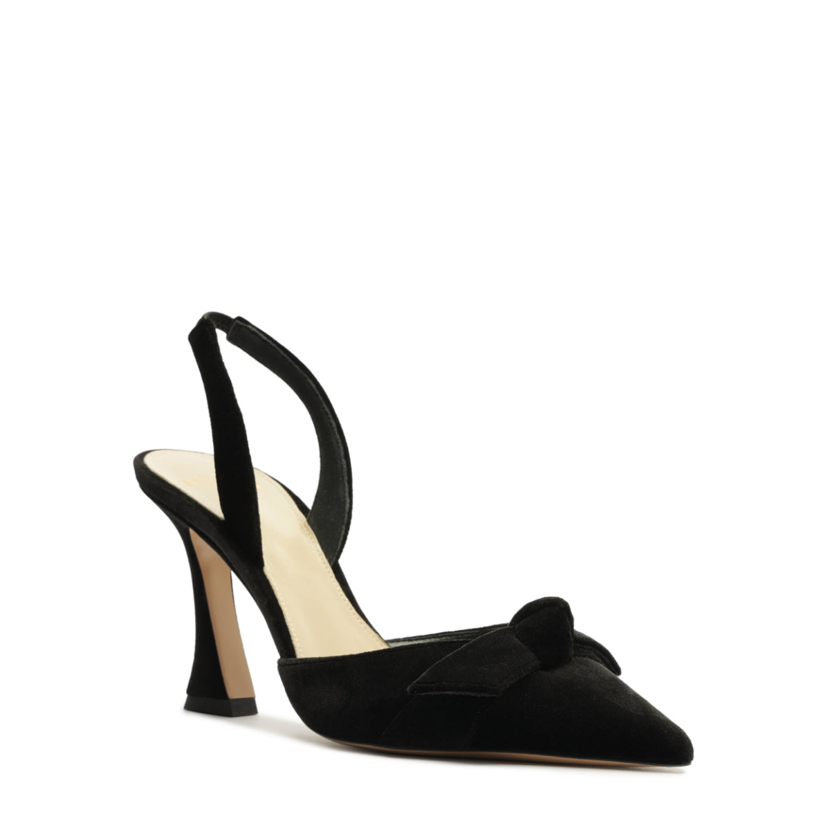 Clarita Bell Slingback 85 in Black