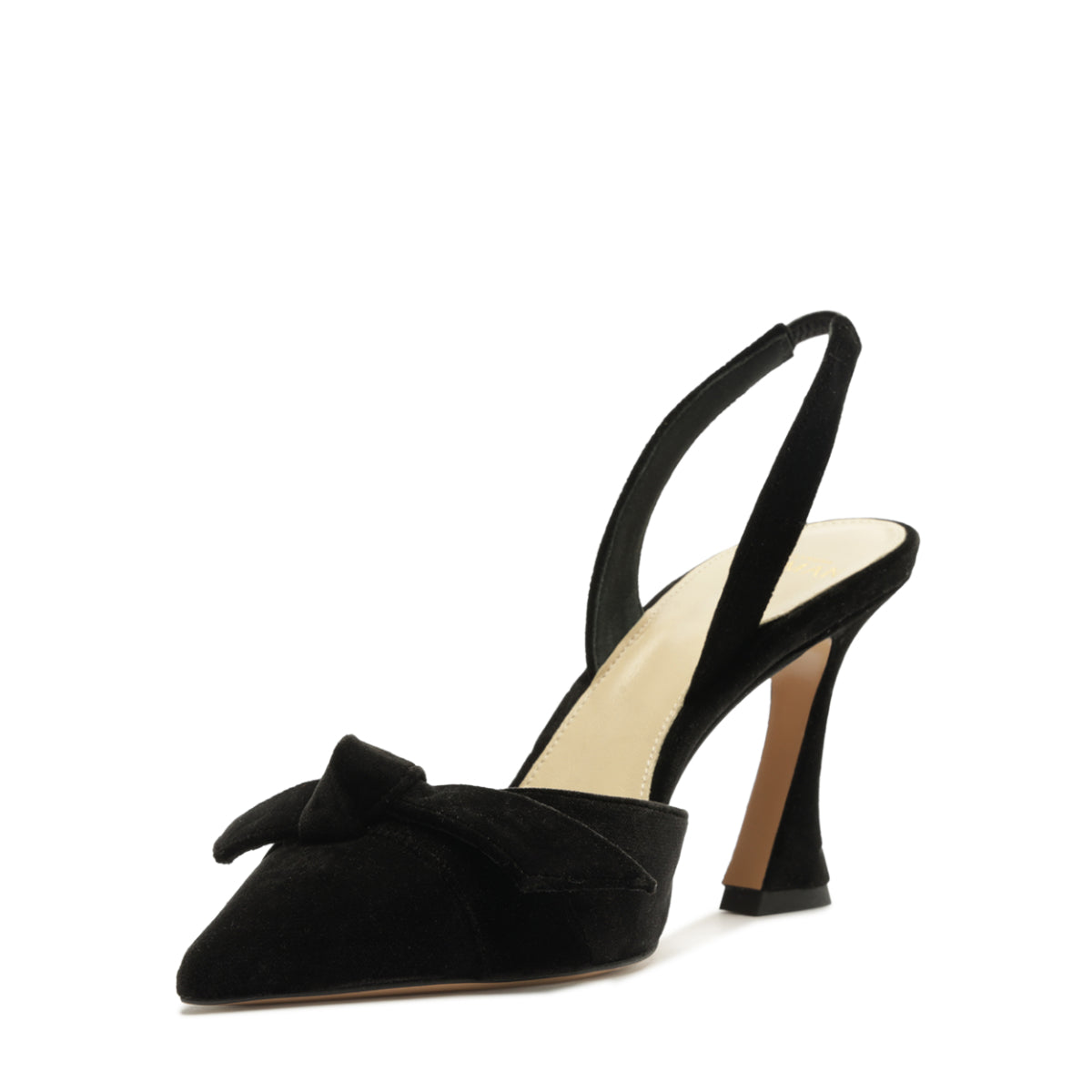 Clarita Bell Slingback 85 in Black