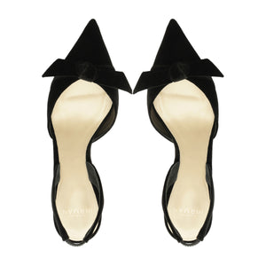 Clarita Bell Slingback 85 in Black