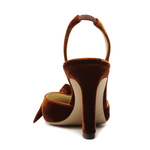 Clarita Bell Slingback 85 in Cuoio