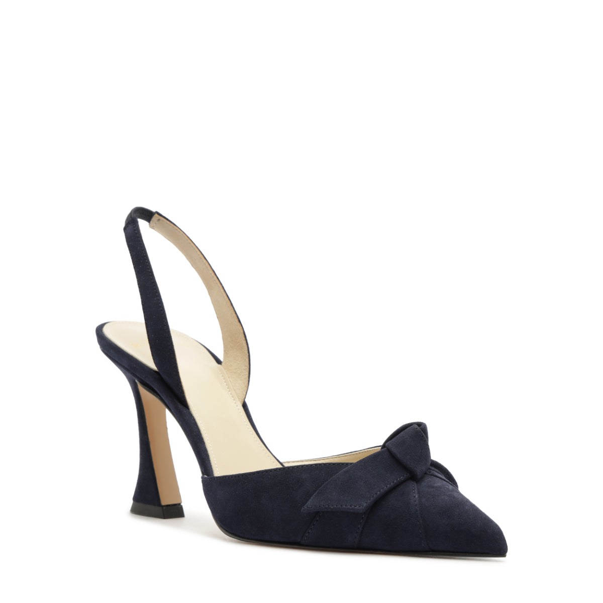 Clarita Slingback 85 in Navy