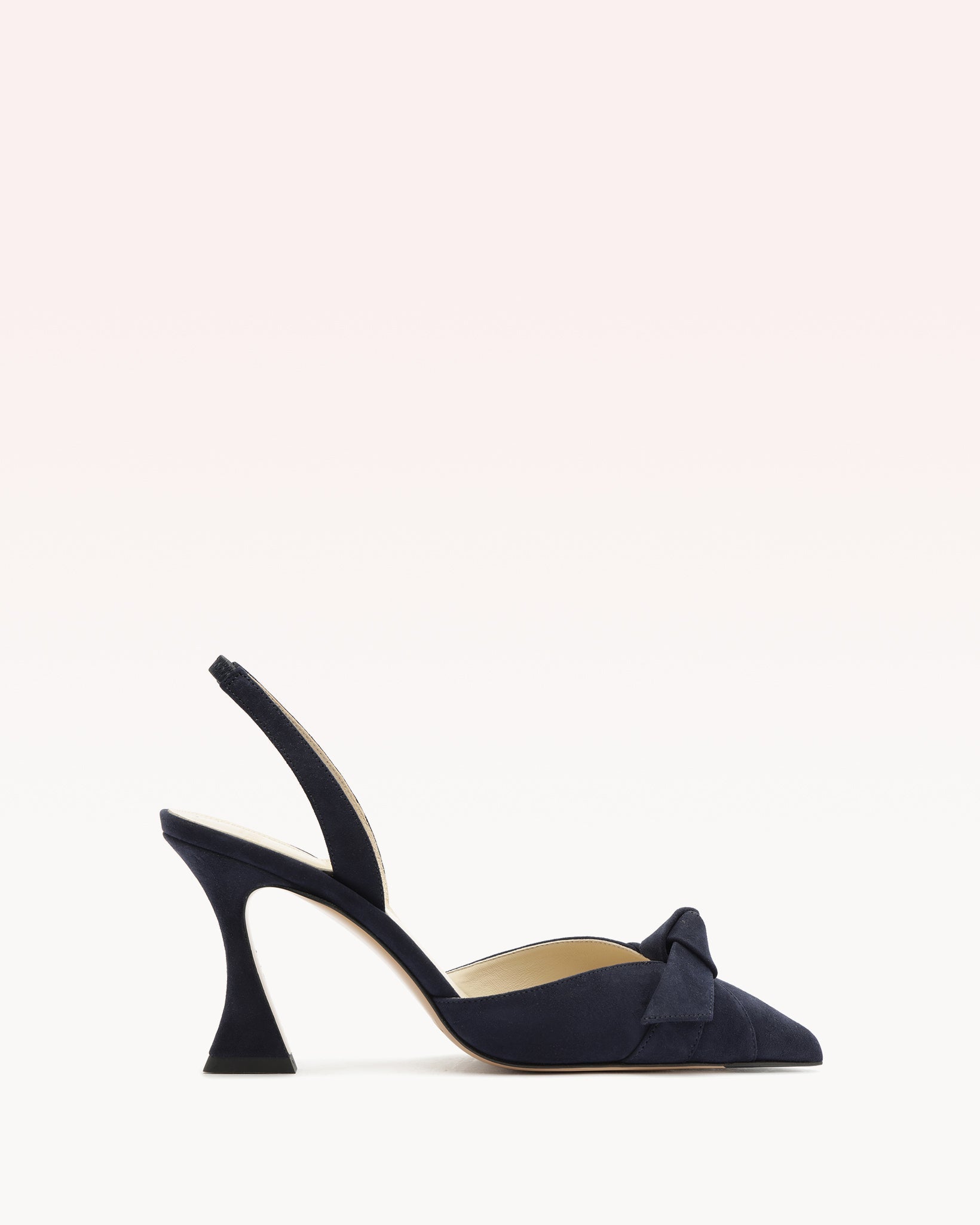 Clarita Slingback 85 in Navy