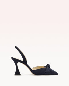 Clarita Slingback 85 in Navy