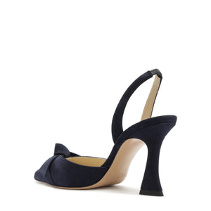 Clarita Slingback 85 in Navy