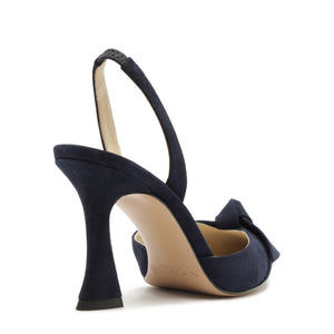 Clarita Slingback 85 in Navy