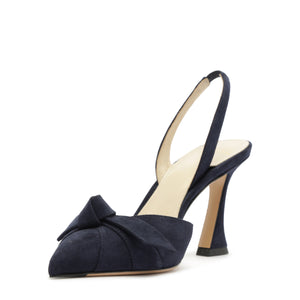 Clarita Slingback 85 in Navy