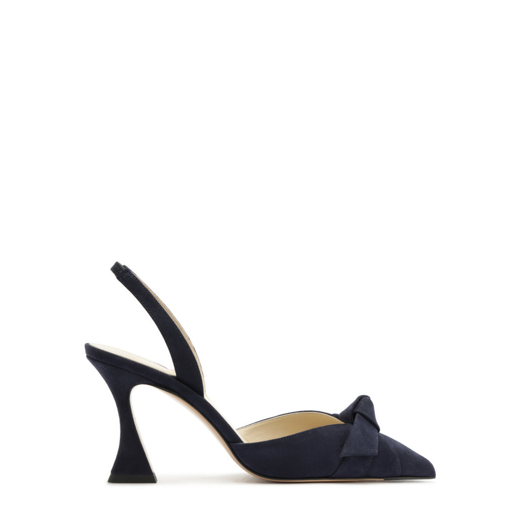 Clarita Slingback 85 in Navy