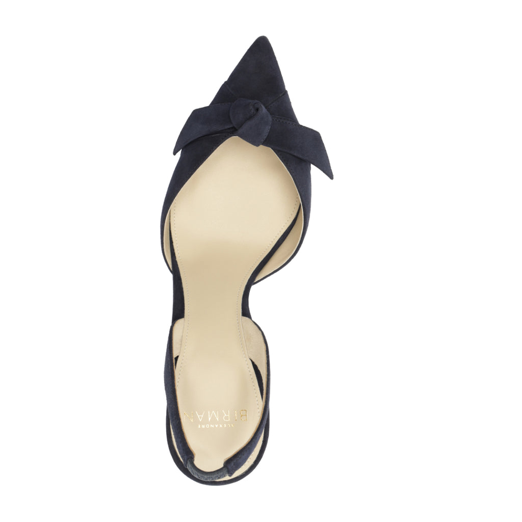 Clarita Slingback 85 in Navy