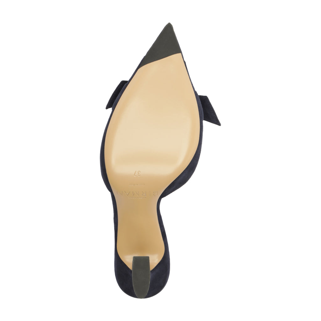 Clarita Slingback 85 in Navy