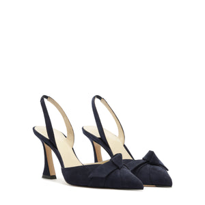 Clarita Slingback 85 in Navy