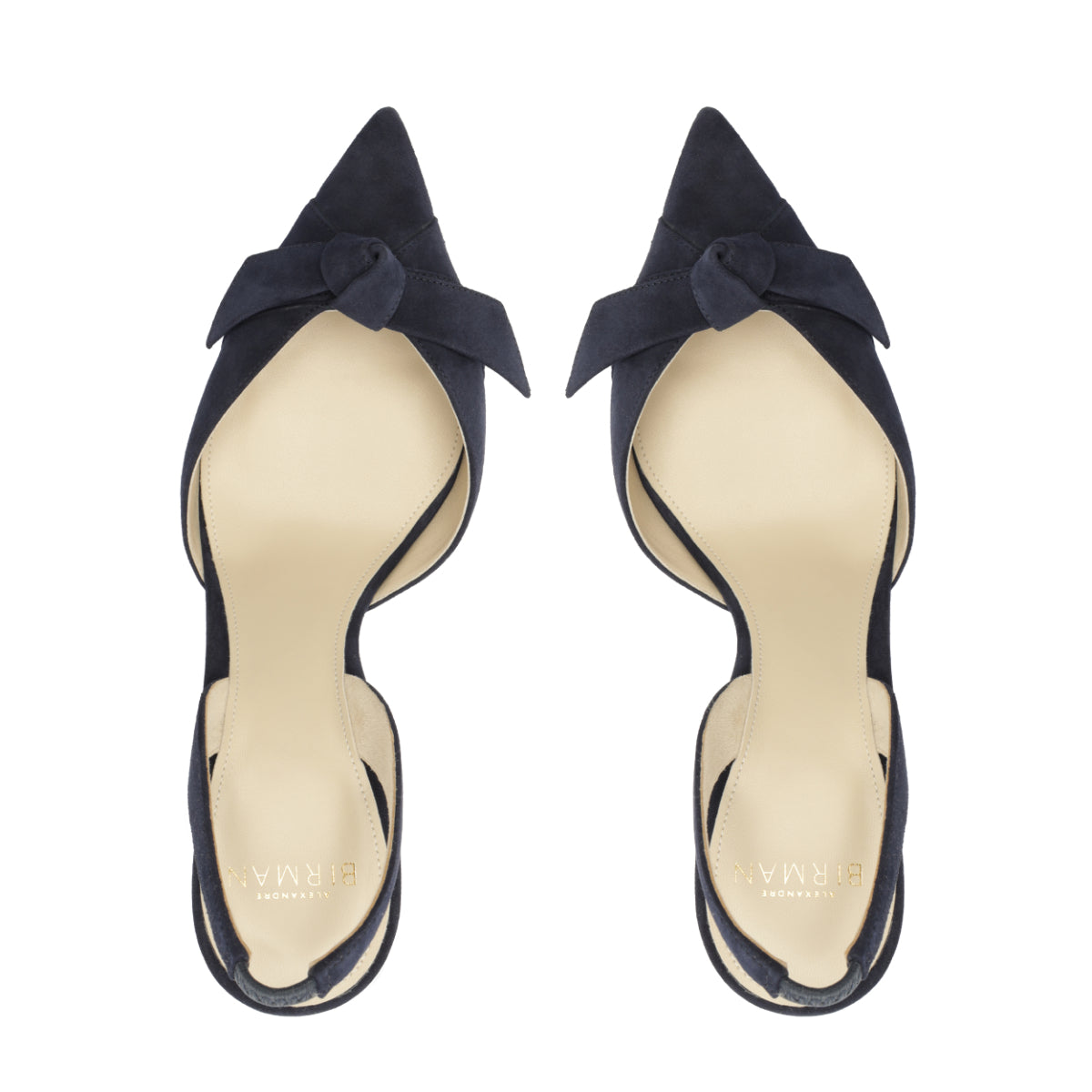 Clarita Slingback 85 in Navy