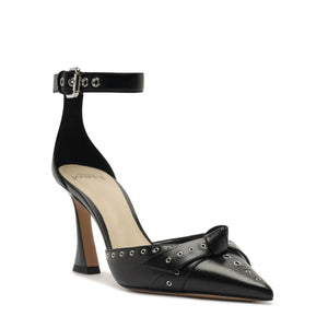 Clarita Buckle Mini Eyelet 85 in Black