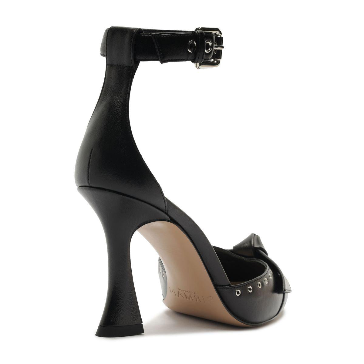 Clarita Buckle Mini Eyelet 85 in Black
