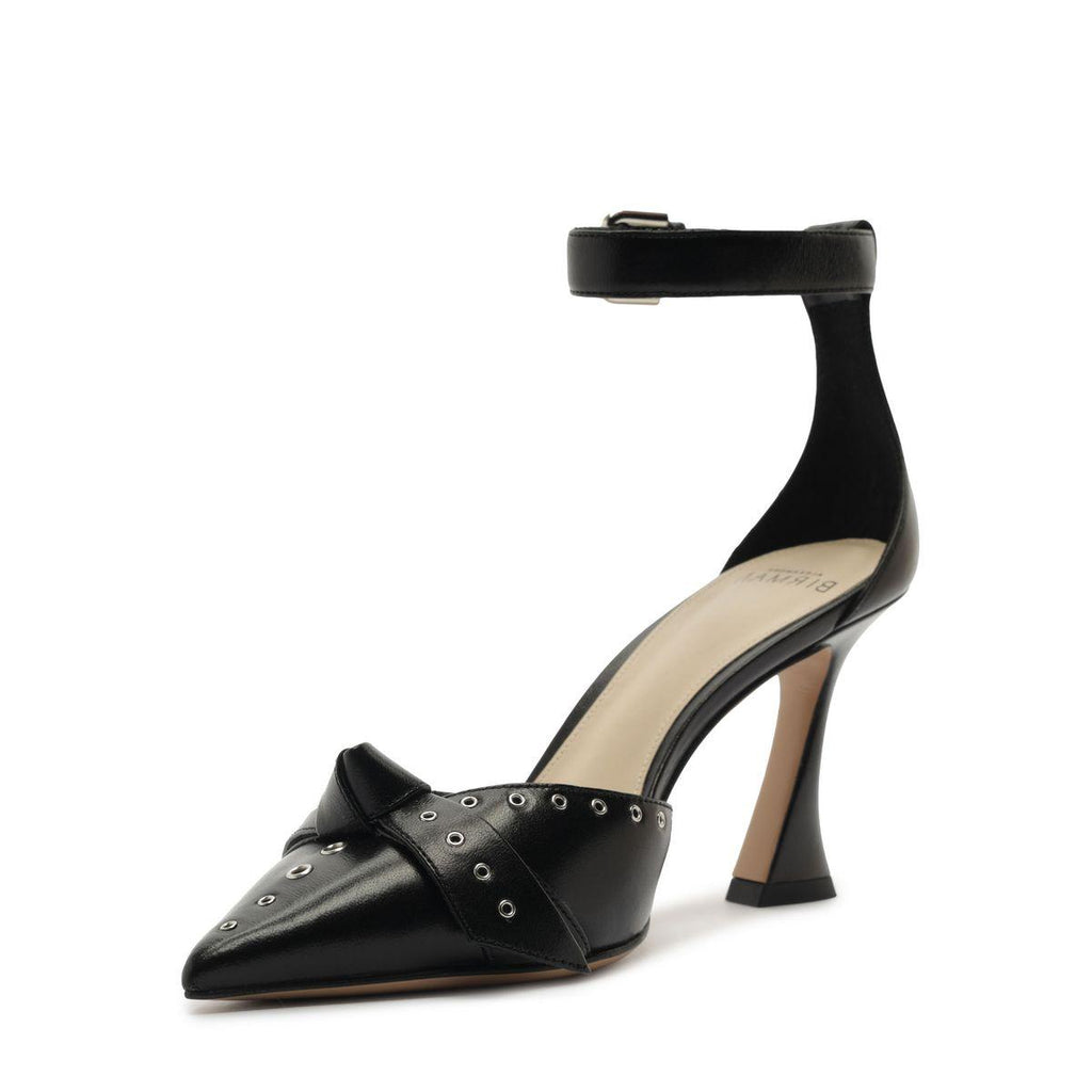 Clarita Buckle Mini Eyelet 85 in Black
