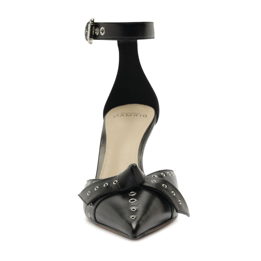 Clarita Buckle Mini Eyelet 85 in Black