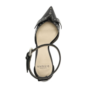 Clarita Buckle Mini Eyelet 85 in Black