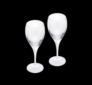 Iriana Crystal Water Goblets, Set of 2