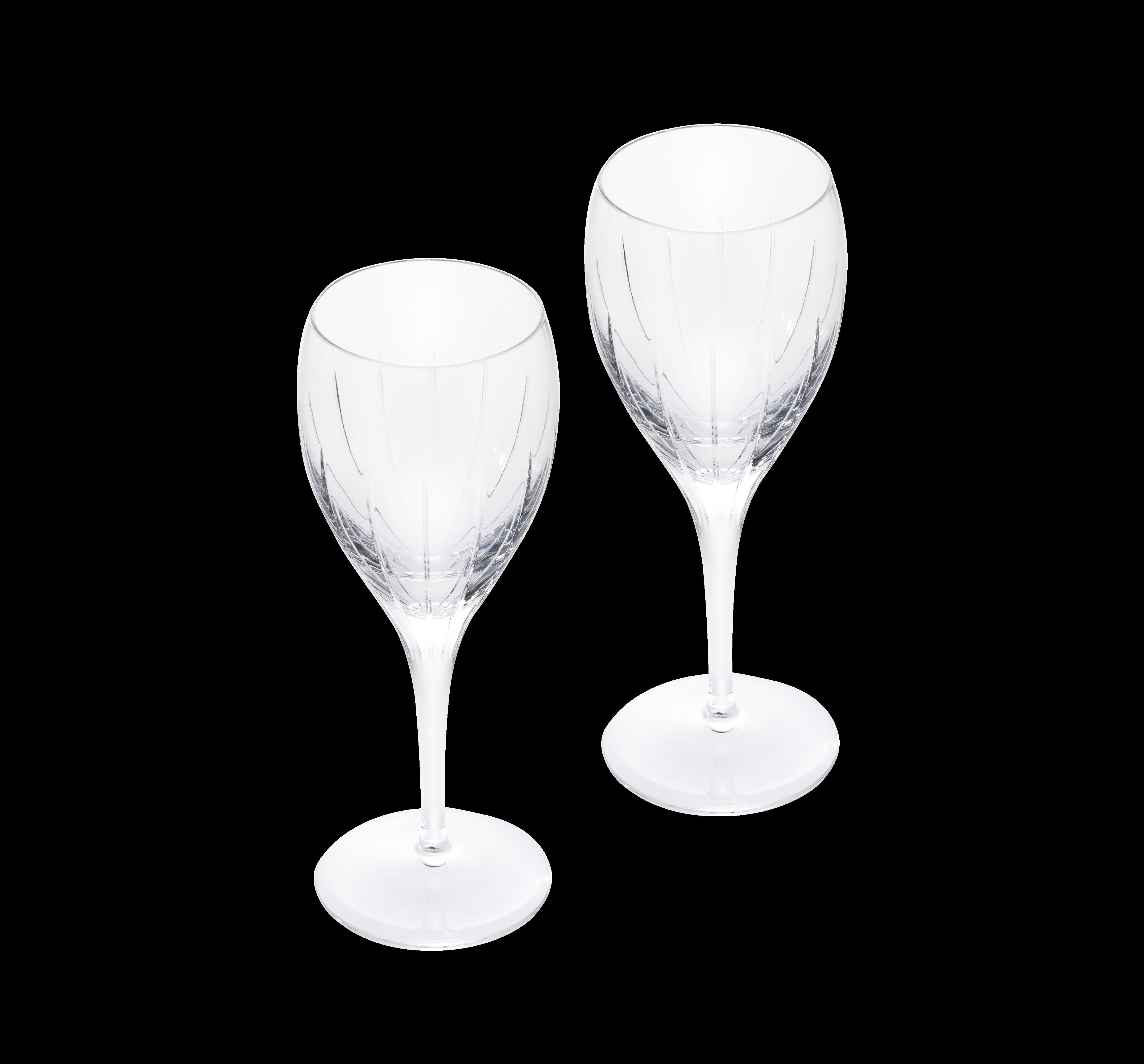 Iriana Crystal White Wine Glasses, Set of 2