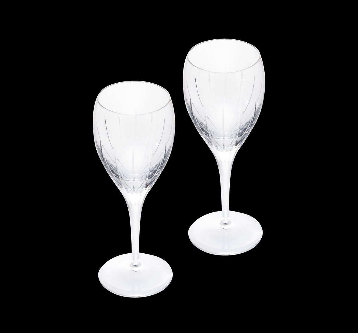 Iriana Crystal White Wine Glasses, Set of 2