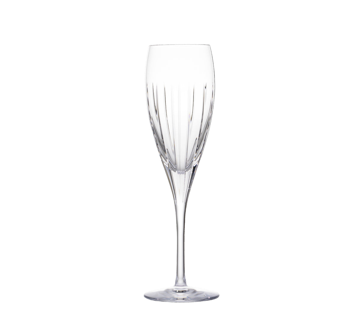 Iriana Crystal Champagne Flutes, Set of 2
