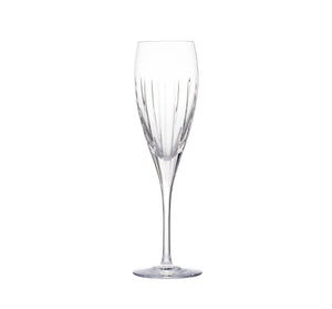 Iriana Crystal Champagne Flutes, Set of 2