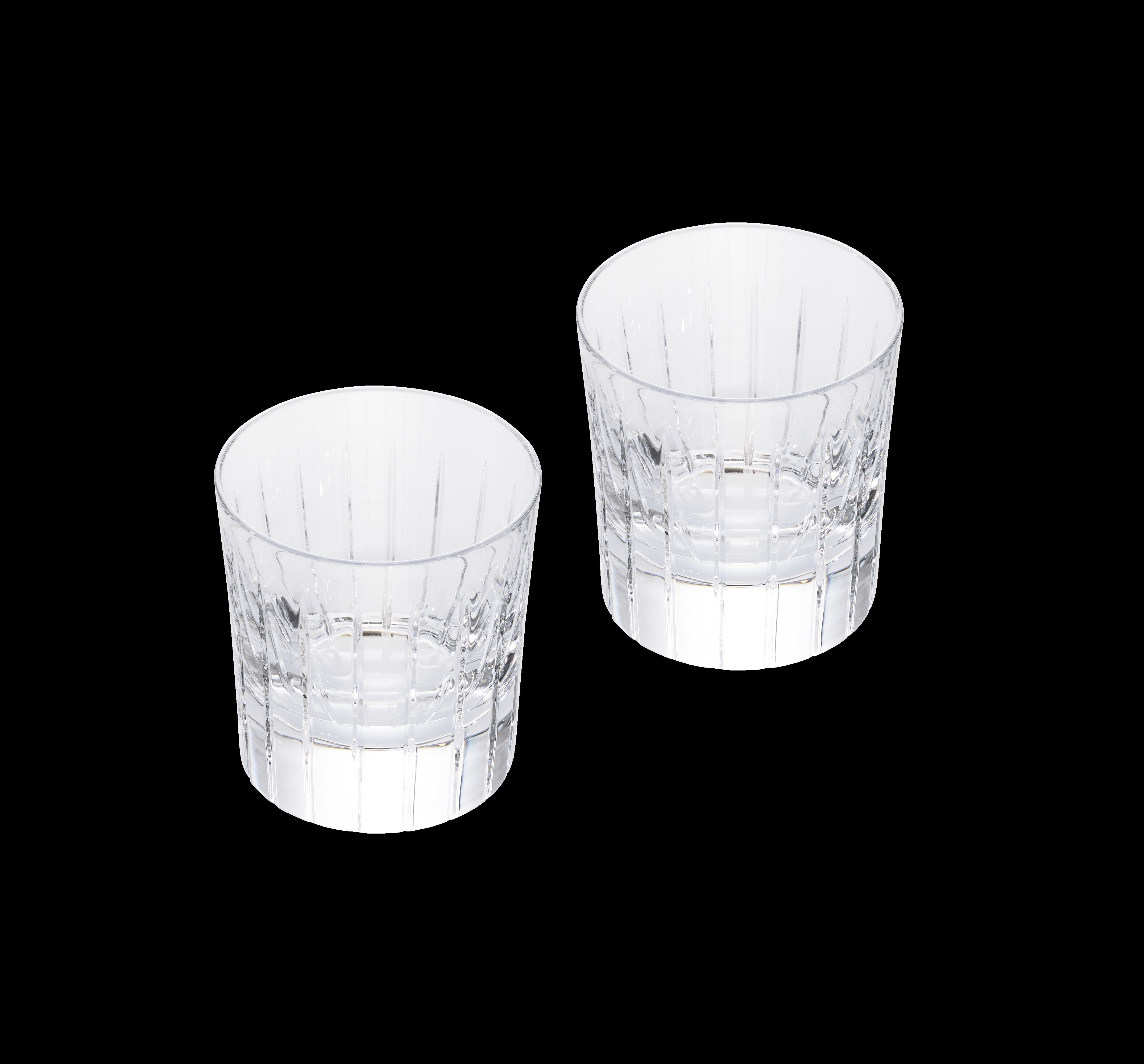 Iriana Crystal Double Old Fashioned Glasses, Set of 2