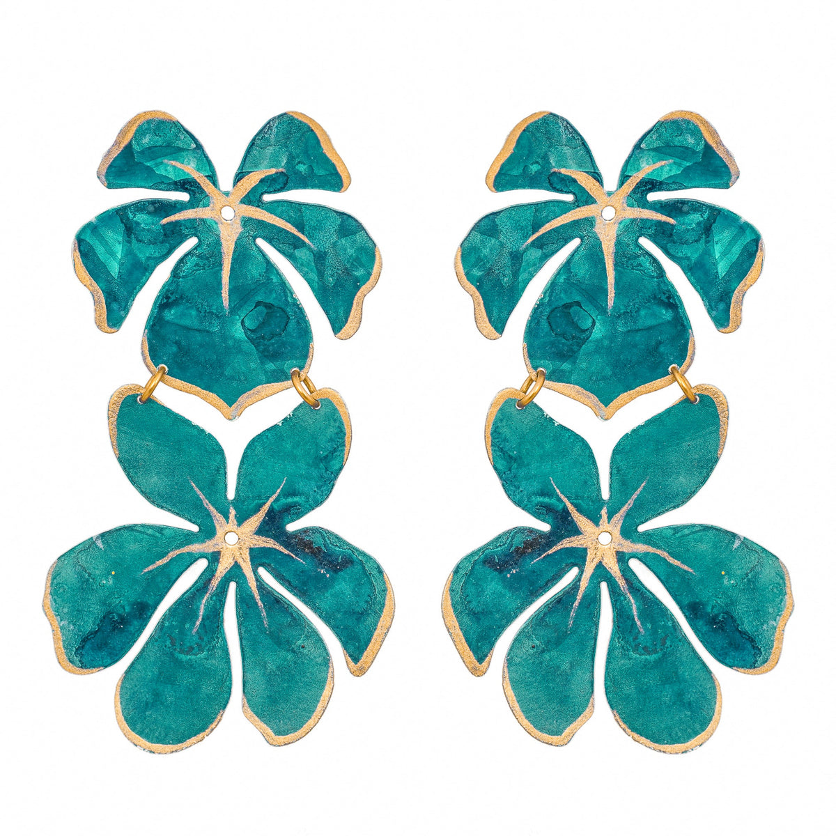 Teal Tahiti Earrings