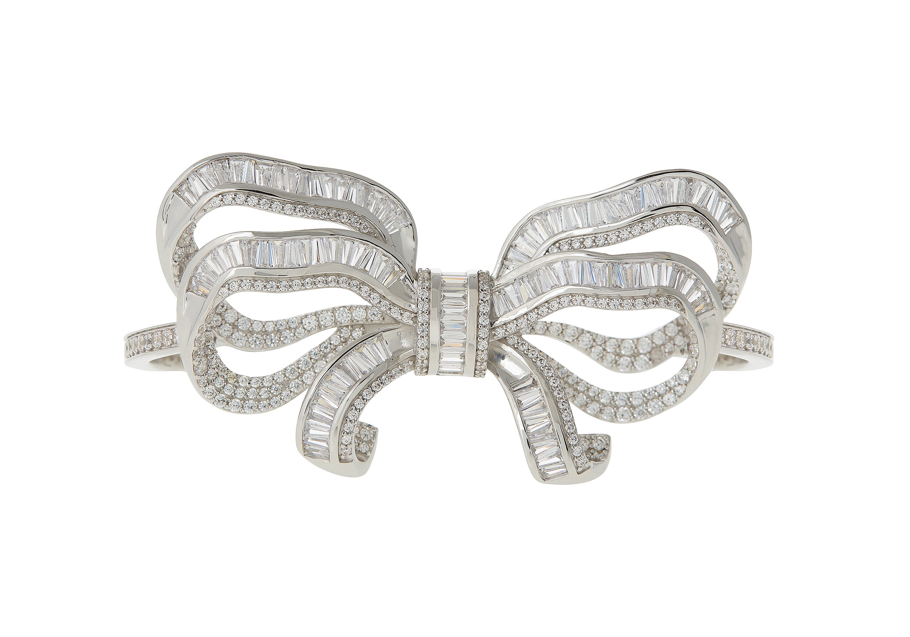 Bow Pave Bracelet