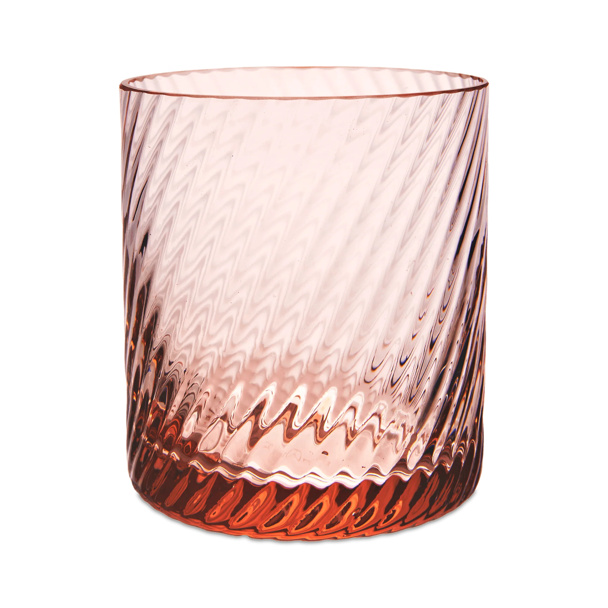 Bembo Rocks Glass, Twist Set of 2