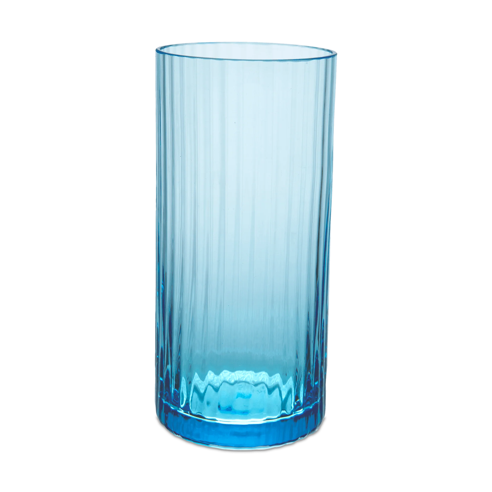 Bembo Highball Glass, Pleat Set of 2