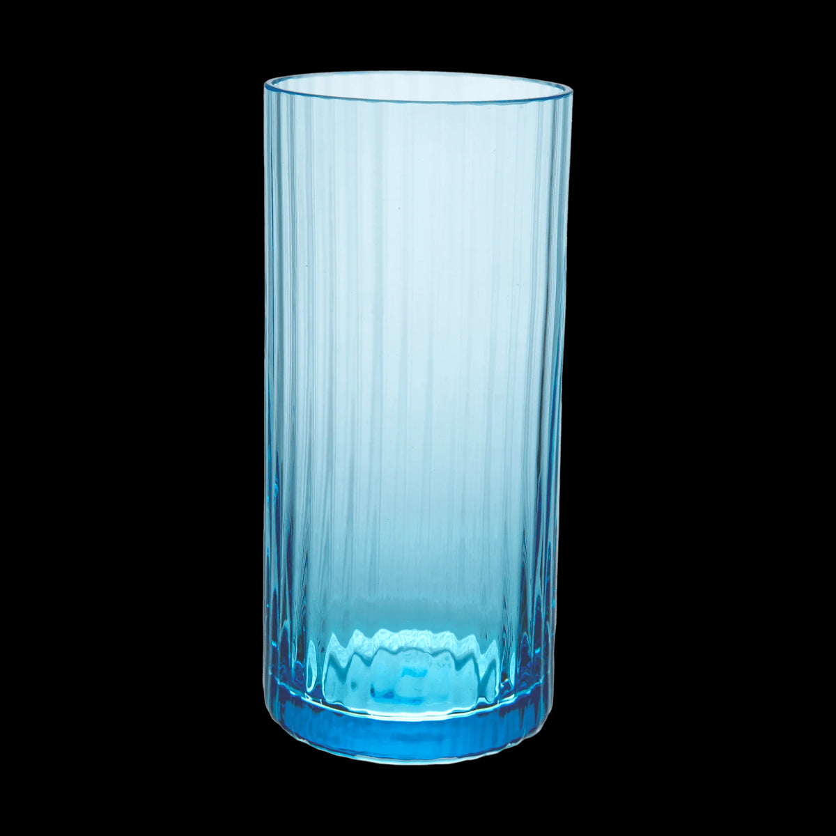 Bembo Highball Glass, Pleat Set of 2