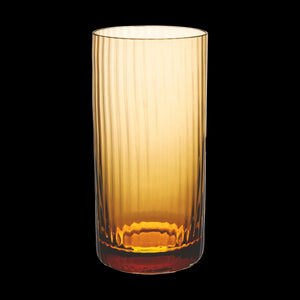 Bembo Highball Glass, Pleat Set of 2