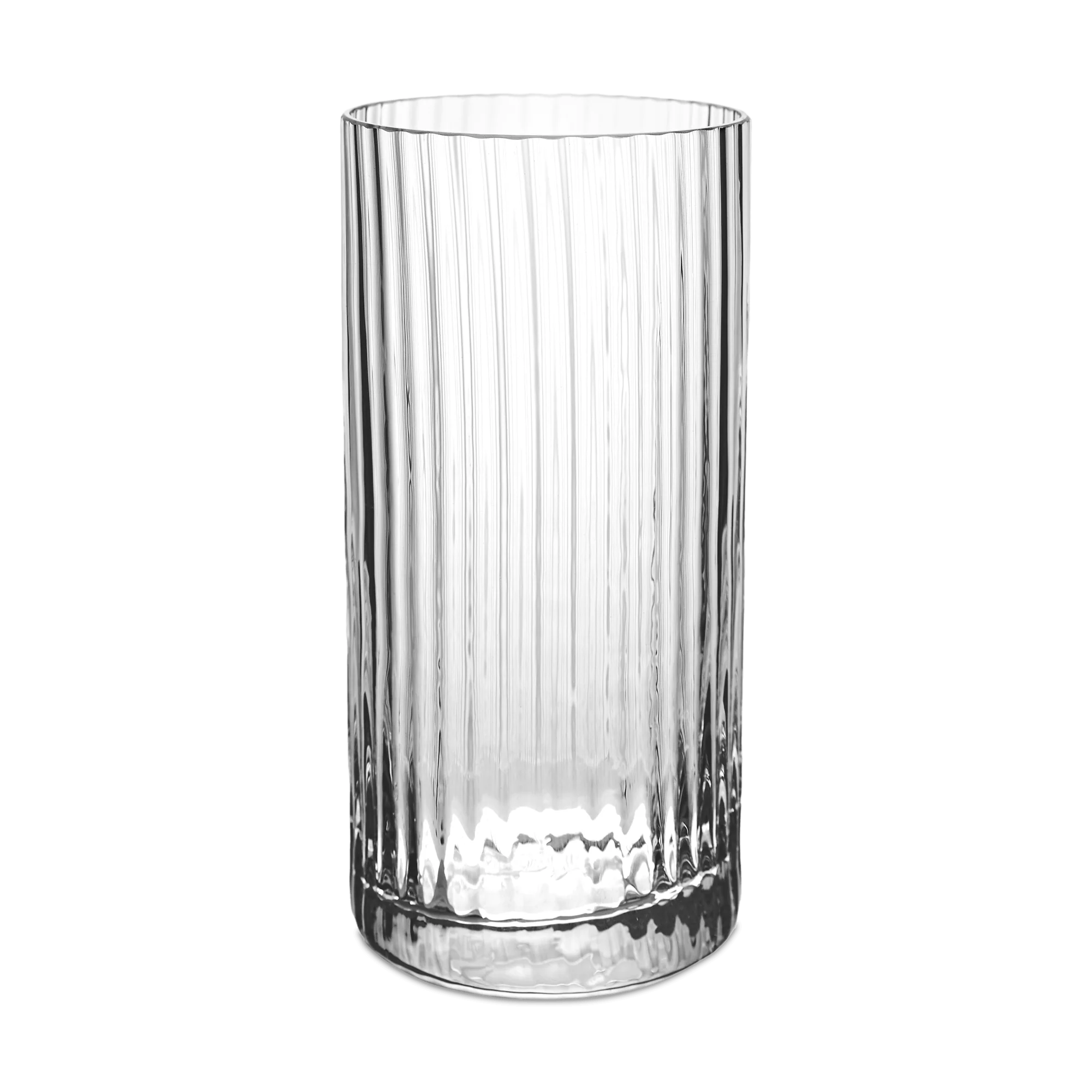 Bembo Highball Glass, Pleat Set of 2