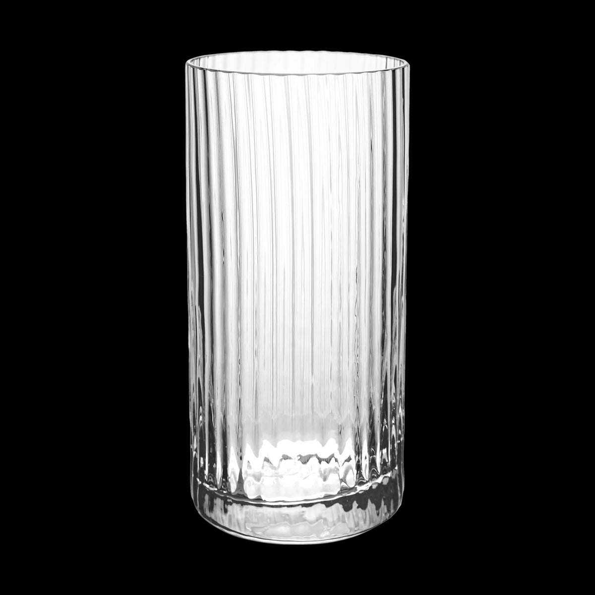 Bembo Highball Glass, Pleat Set of 2