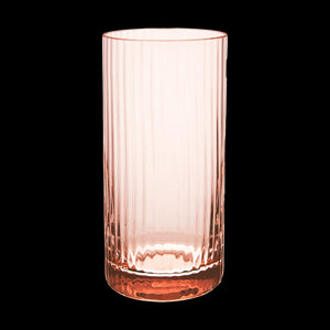 Bembo Highball Glass, Pleat Set of 2