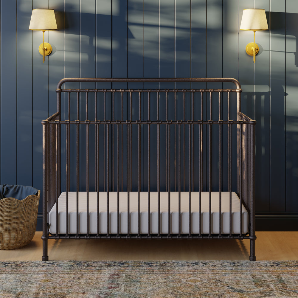 Winston 4-in-1 Convertible Crib in Vintage Iron