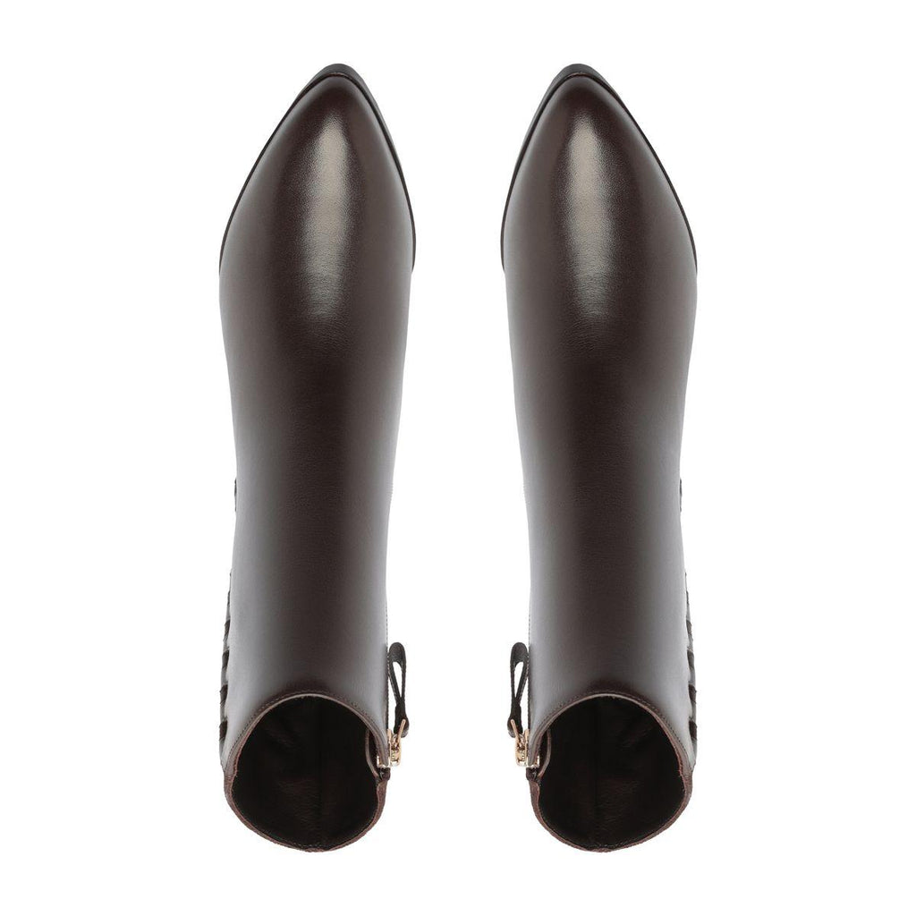 Jesse Bootie 60 in Dark Brown