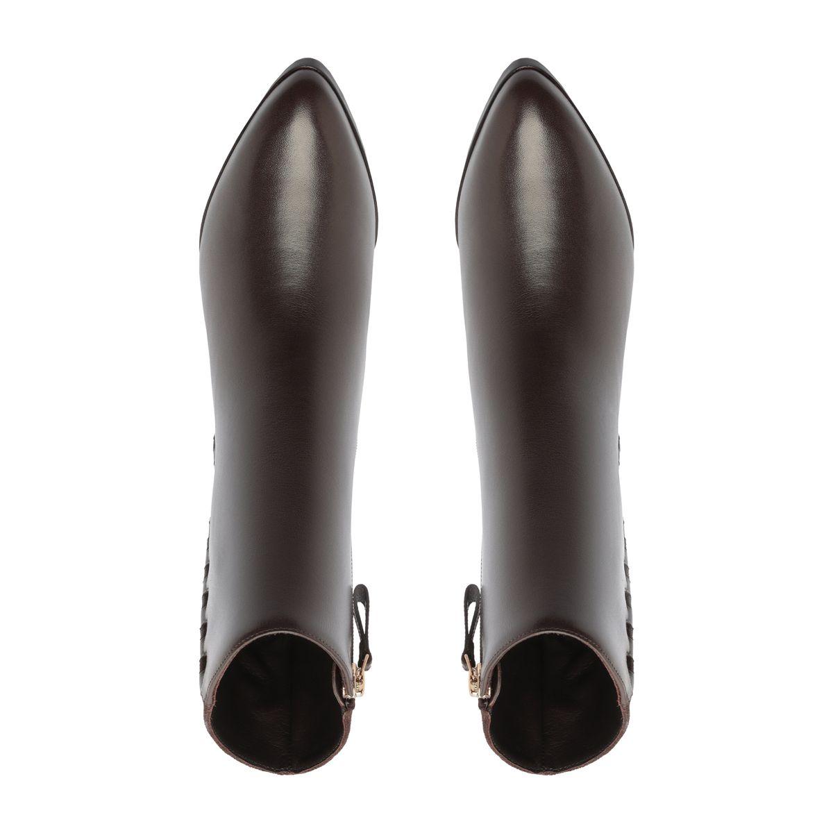 Jesse Bootie 60 in Dark Brown