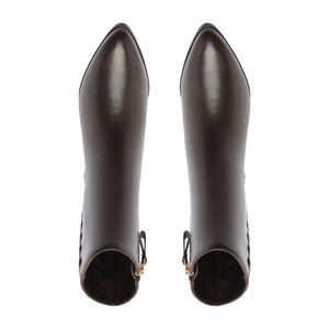 Jesse Bootie 60 in Dark Brown