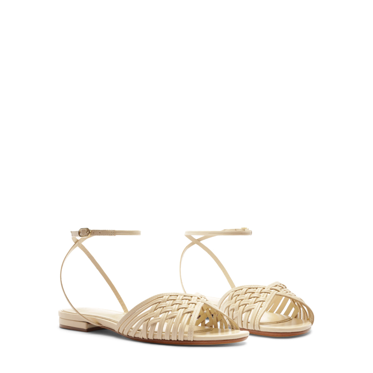 Lilian Flat in Eggshell